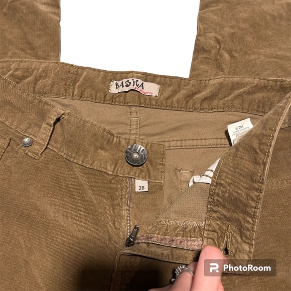 ✨3/$30✨ Women’s Basica by Vivacity Brown / Tan Corduroy Pants - Picture 5 of 7